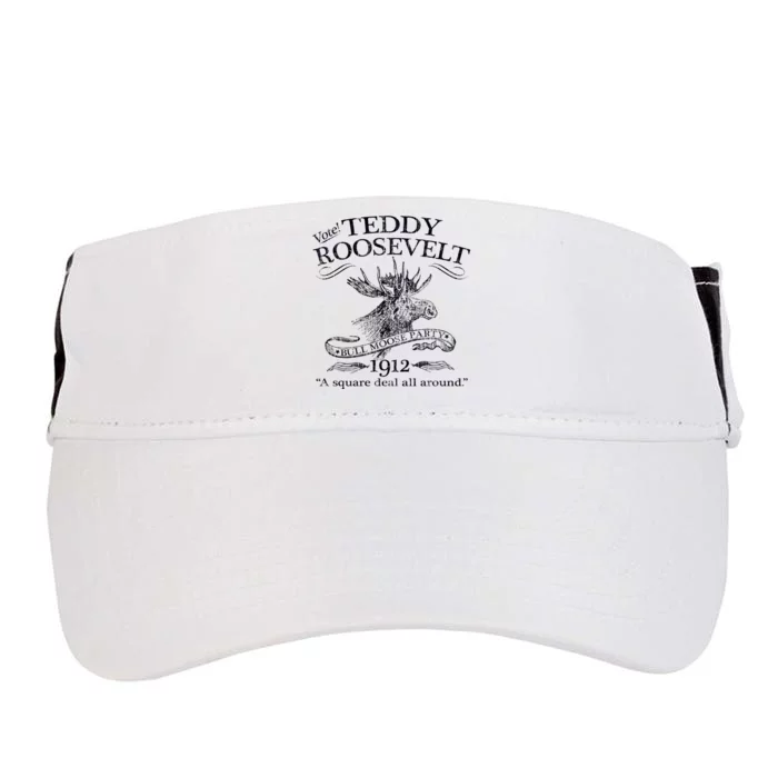 Teddy Roosevelt Bull Moose Party 1912 Presidential Campaign Adult Drive Performance Visor