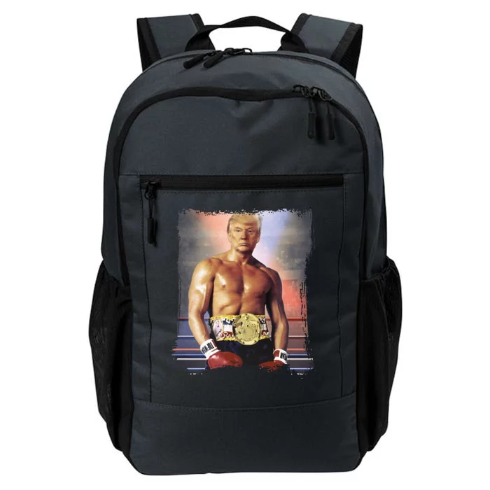 Trump Rocky Boxer Funny Daily Commute Backpack