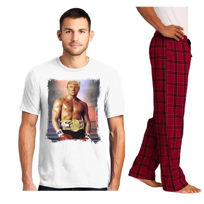 Trump Rocky Boxer Funny Pajama Set