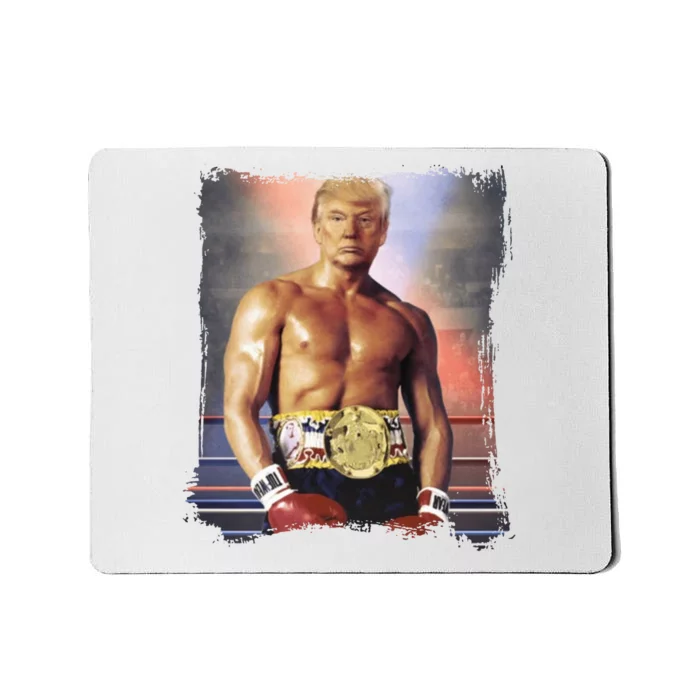 Trump Rocky Boxer Funny Mousepad