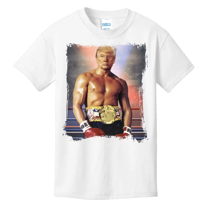 Trump Rocky Boxer Funny Kids T-Shirt