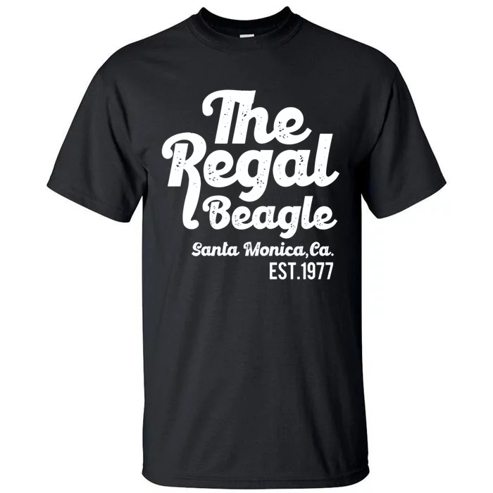 The Regal Beagle Santa Monica 70's 80's Sitcom Vintage Gift Tall T-Shirt