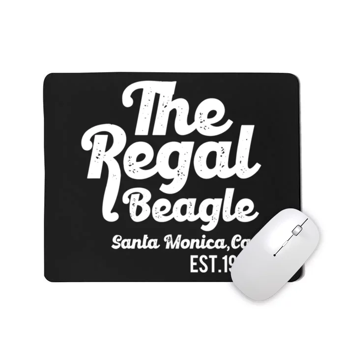 The Regal Beagle Santa Monica 70's 80's Sitcom Vintage Gift Mousepad