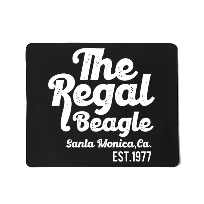 The Regal Beagle Santa Monica 70's 80's Sitcom Vintage Gift Mousepad