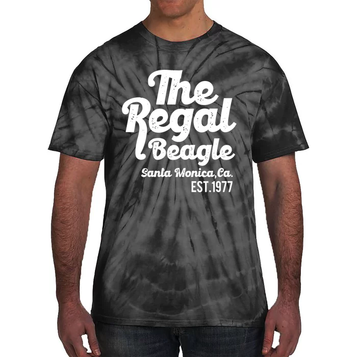 The Regal Beagle Santa Monica 70's 80's Sitcom Vintage Gift Tie-Dye T-Shirt