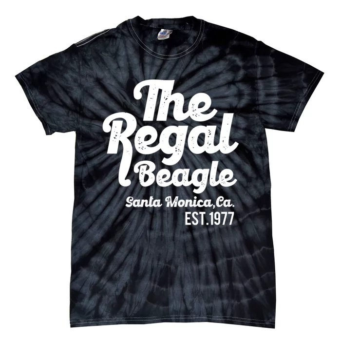 The Regal Beagle Santa Monica 70's 80's Sitcom Vintage Gift Tie-Dye T-Shirt