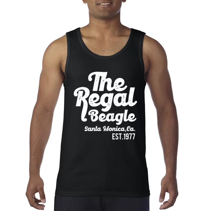 The Regal Beagle Santa Monica 70's 80's Sitcom Vintage Gift Tank Top