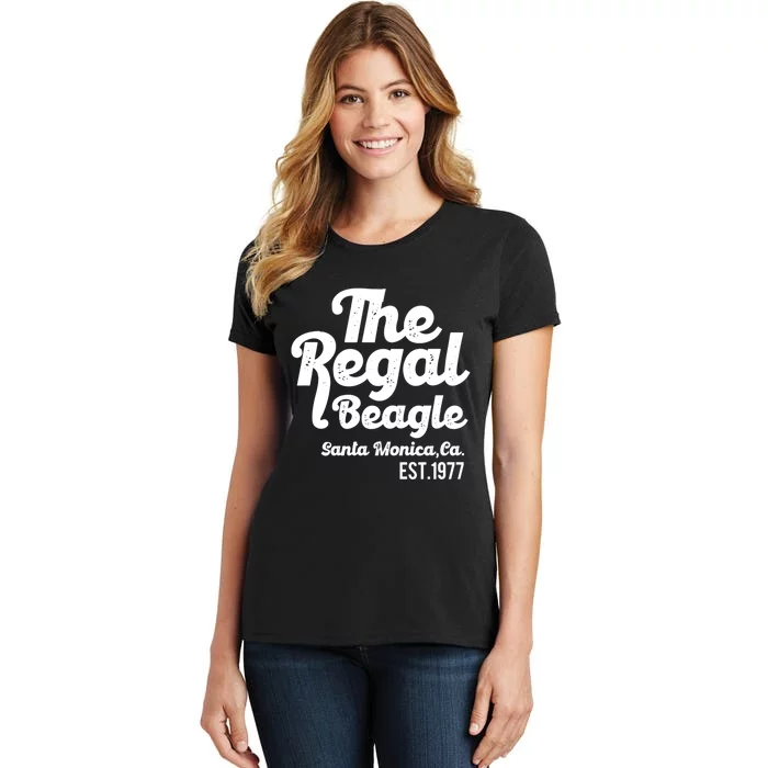 The Regal Beagle Santa Monica 70's 80's Sitcom Vintage Gift Women's T-Shirt