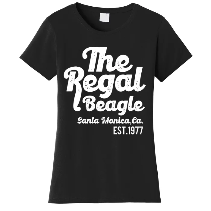 The Regal Beagle Santa Monica 70's 80's Sitcom Vintage Gift Women's T-Shirt