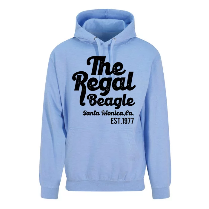 The Regal Beagle Santa Monica 70's 80's Sitcom Vintage Gift Unisex Surf Hoodie