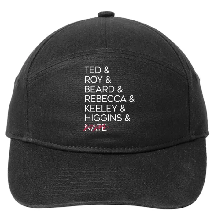 Ted Roy Beard Rebecca Keeley Higgins Nate 7-Panel Snapback Hat