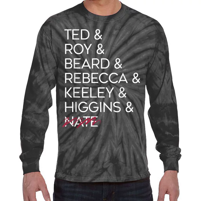 Ted Roy Beard Rebecca Keeley Higgins Nate Tie-Dye Long Sleeve Shirt