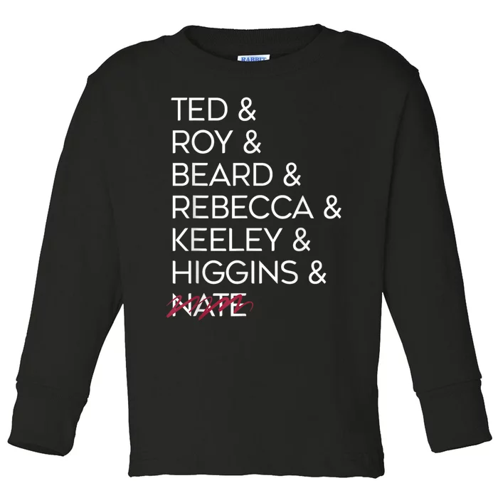 Ted Roy Beard Rebecca Keeley Higgins Nate Toddler Long Sleeve Shirt