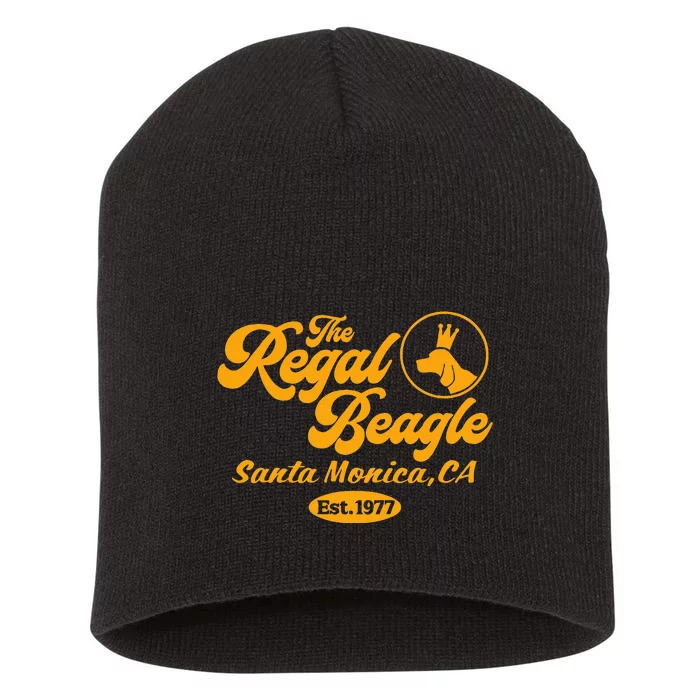 The Regal Beagle Short Acrylic Beanie