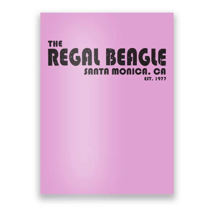 The Regal Beagle Company Sitcom 70s 80s Threes Funny Poster