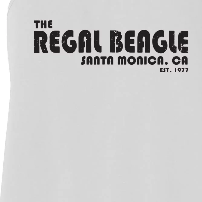 The Regal Beagle Company Sitcom 70s 80s Threes Funny Women's Racerback Tank