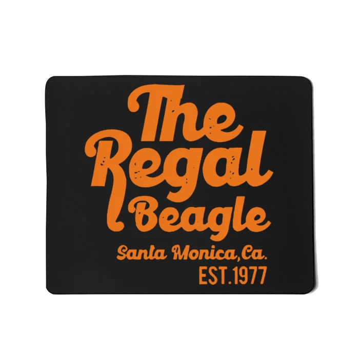 The Regal Beagle Santa Monic Mousepad