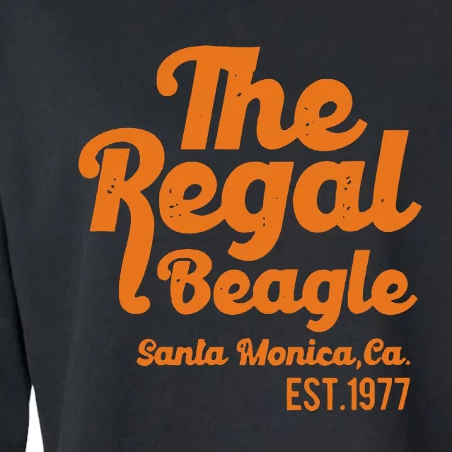 The Regal Beagle Santa Monic Cropped Pullover Crew