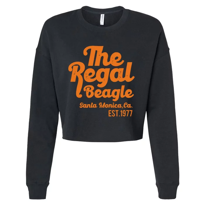 The Regal Beagle Santa Monic Cropped Pullover Crew