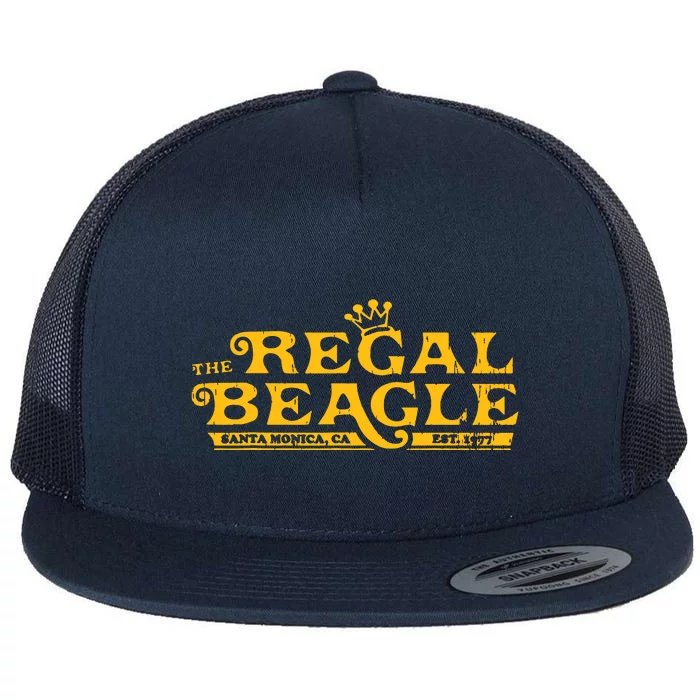 The Regal Beagle Company Sitcom 70s 80s Threes Funny Flat Bill Trucker Hat