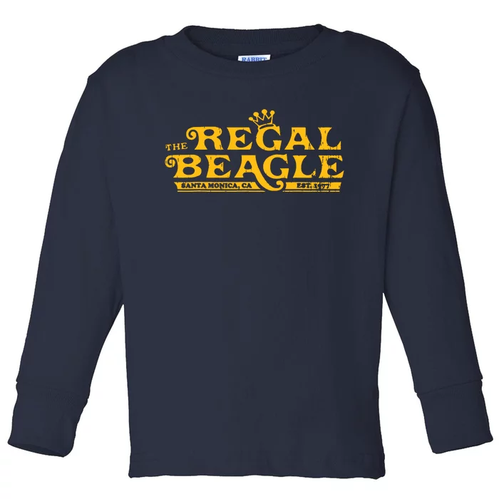 The Regal Beagle Company Sitcom 70s 80s Threes Funny Toddler Long Sleeve Shirt