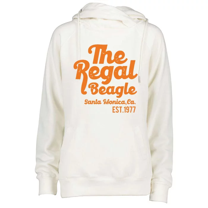 The Regal Beagle Santa Monica 70s 80s Sitcom Vintage Womens Funnel Neck Pullover Hood