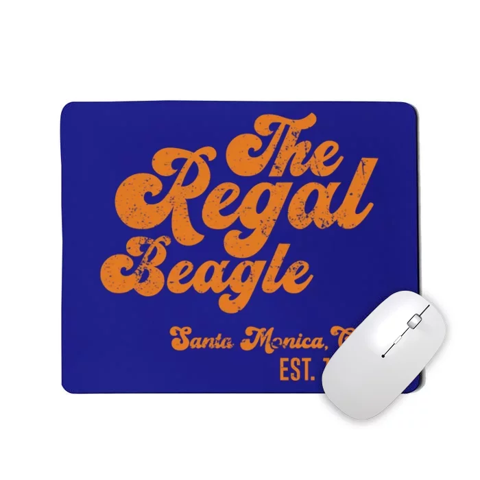 The Regal Beagle Santa Monica 70s 80s Sitcom Vintage Gift Mousepad