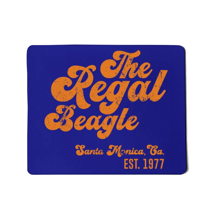 The Regal Beagle Santa Monica 70s 80s Sitcom Vintage Gift Mousepad