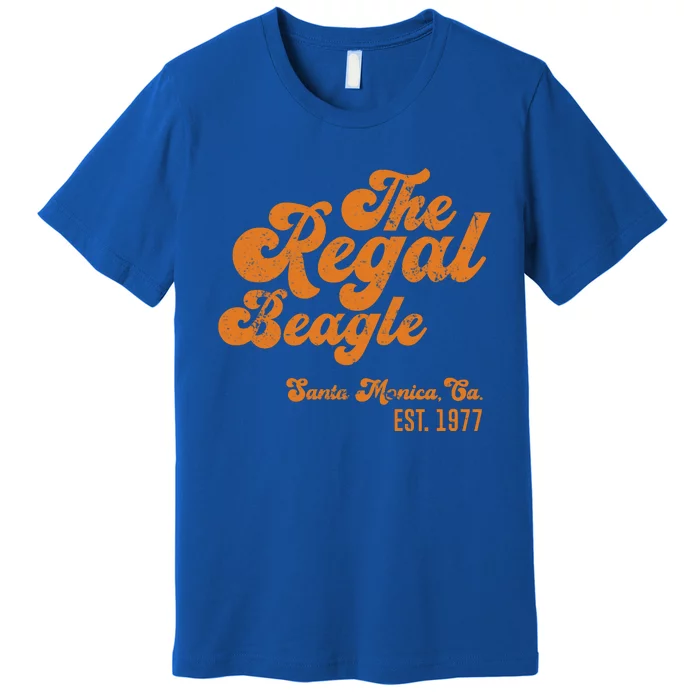 The Regal Beagle Santa Monica 70s 80s Sitcom Vintage Gift Premium T-Shirt
