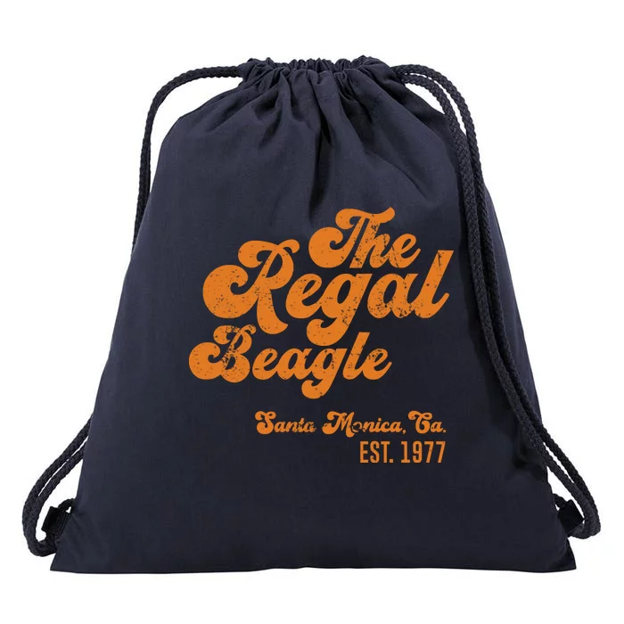 The Regal Beagle Santa Monica 70s 80s Sitcom Vintage Gift Drawstring Bag