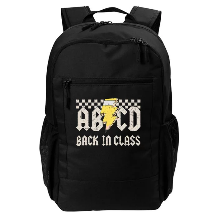 Teachers Rock Back to School ABCD Back in Class Daily Commute Backpack