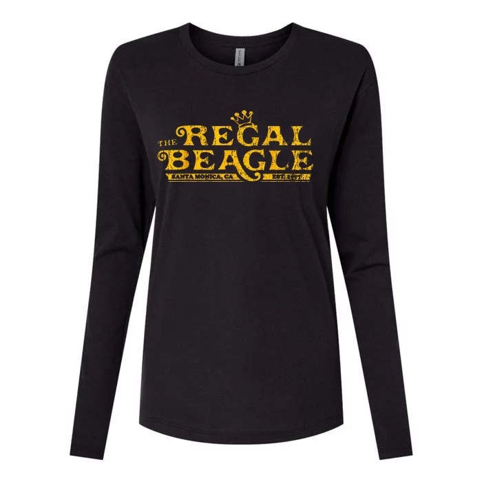 The Regal Beagle Funny Beagle Womens Cotton Relaxed Long Sleeve T-Shirt