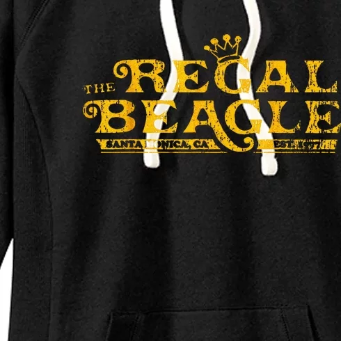 The Regal Beagle Funny Beagle Women's Fleece Hoodie