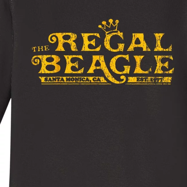 The Regal Beagle Funny Beagle Baby Long Sleeve Bodysuit