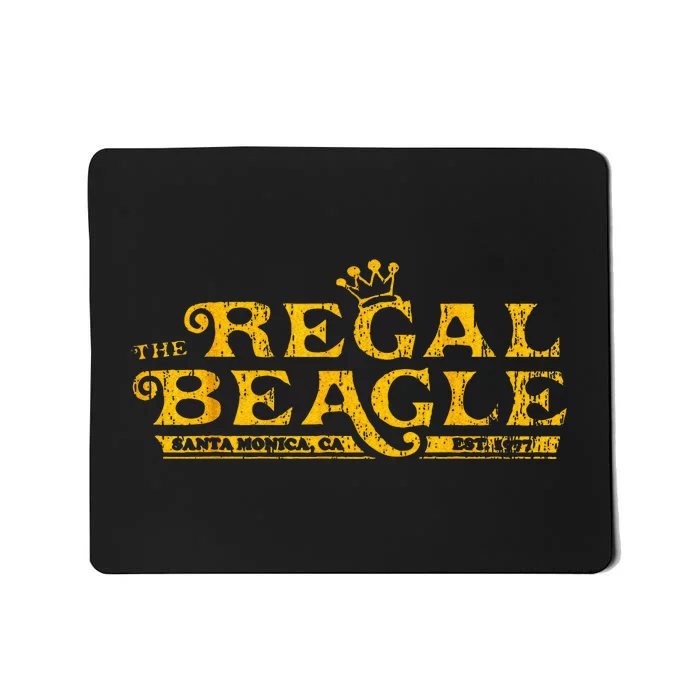 The Regal Beagle Funny Beagle Mousepad