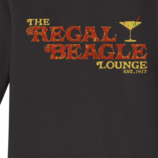 The Regal Beagle Lounge 1977 Baby Long Sleeve Bodysuit