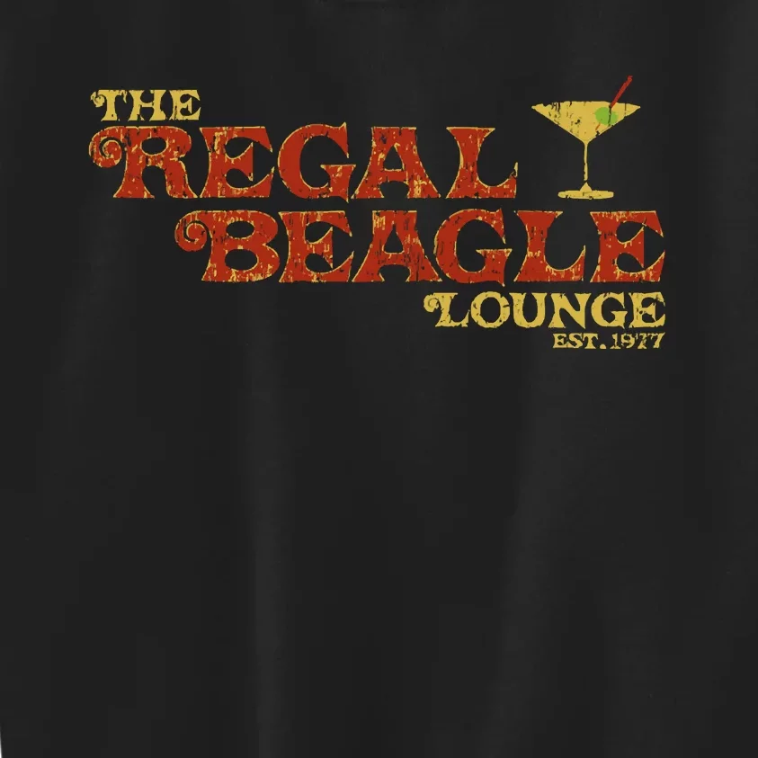 The Regal Beagle Lounge 1977 Kids Sweatshirt