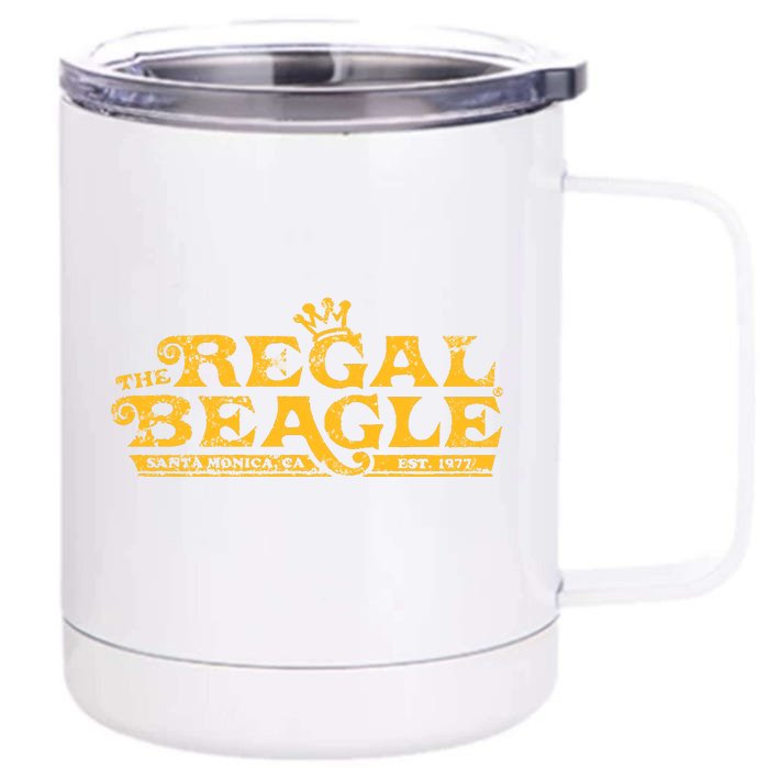 The Regal Beagle Vintage Front & Back 12oz Stainless Steel Tumbler Cup