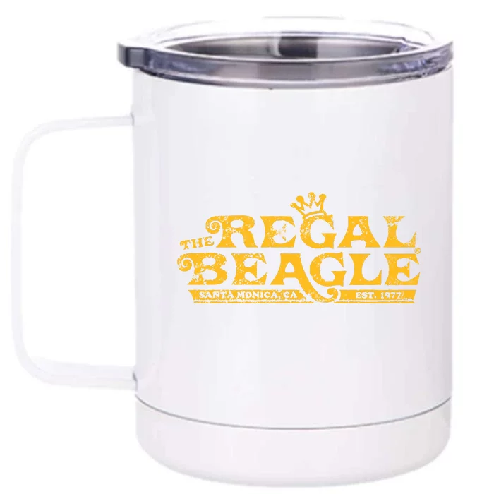 The Regal Beagle Vintage Front & Back 12oz Stainless Steel Tumbler Cup