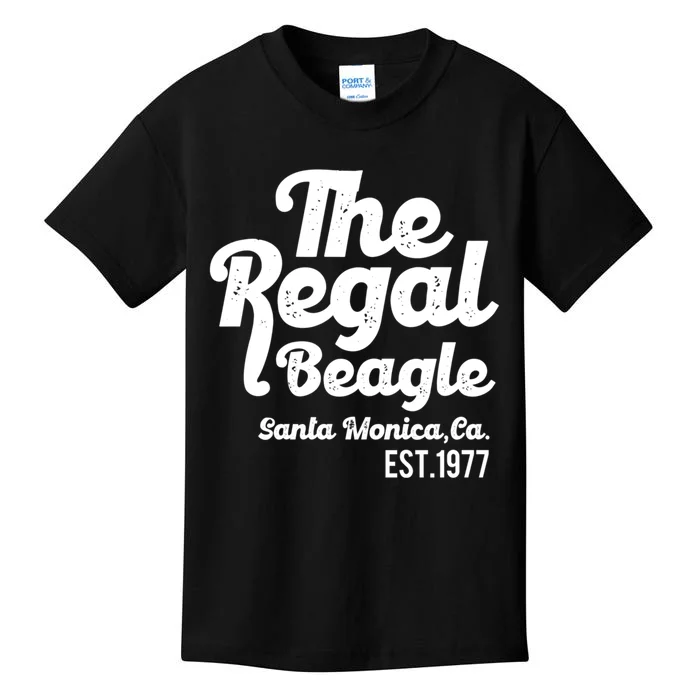 The Regal Beagle Santa Monica 70's 80's Sitcom Vintage Gift Kids T-Shirt