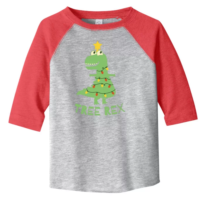 Tree Rex Christmas Toddler Fine Jersey T-Shirt