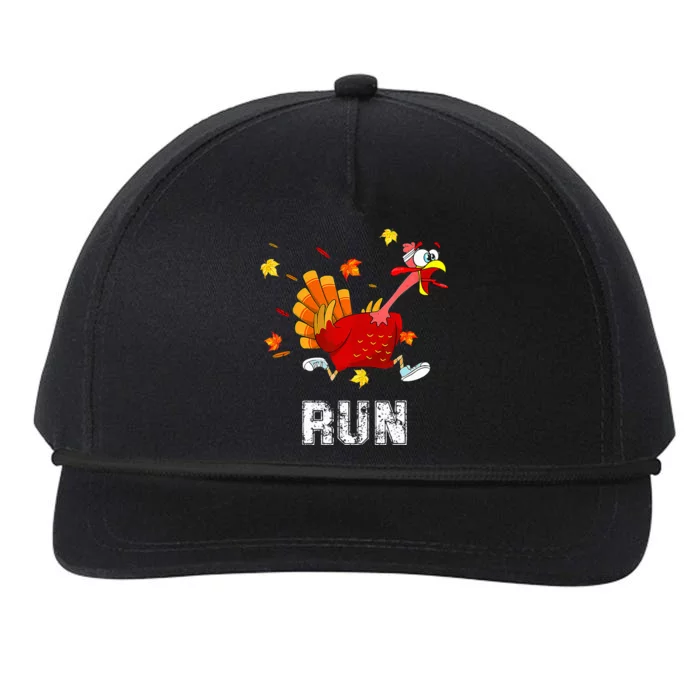 Turkey Run Costume Thanksgiving Running Turkey Trot Snapback Five-Panel Rope Hat