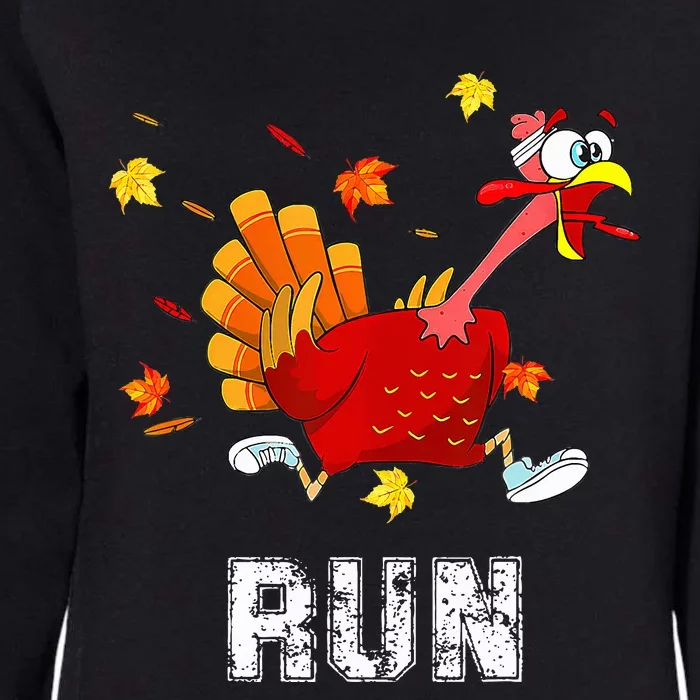 Turkey Run Costume Thanksgiving Running Turkey Trot Womens California Wash Sweatshirt