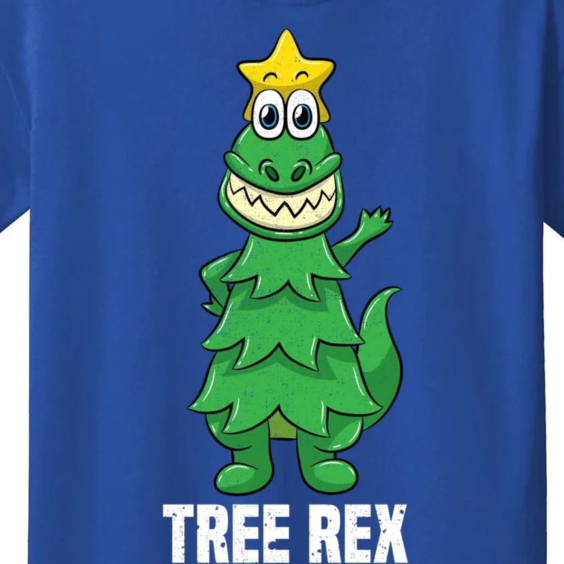 Tree Rex Christmas Trex Dinosaur Lover Boy Xmas Gift Sweatshir Kids T-Shirt