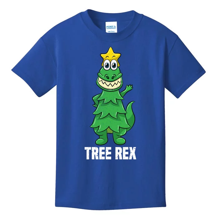 Tree Rex Christmas Trex Dinosaur Lover Boy Xmas Gift Sweatshir Kids T-Shirt