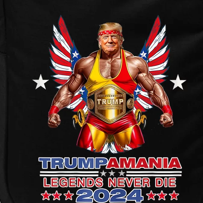 Trump Republican Convention Wrestling Meme Trumpamania Funny Impact Tech Backpack