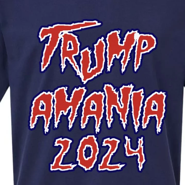 Trump Republican Convention Wrestling Meme Trumpamania Let Trumpamania Run Wild Sueded Cloud Jersey T-Shirt