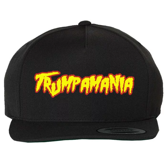 Trump Republican Convention Wrestling Meme Trumpamania Let Trumpamania Run Wild Wool Snapback Cap