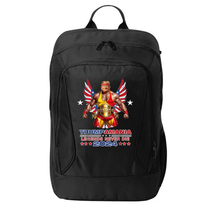 Trump Republican Convention Wrestling Meme Trumpamania Funny City Backpack