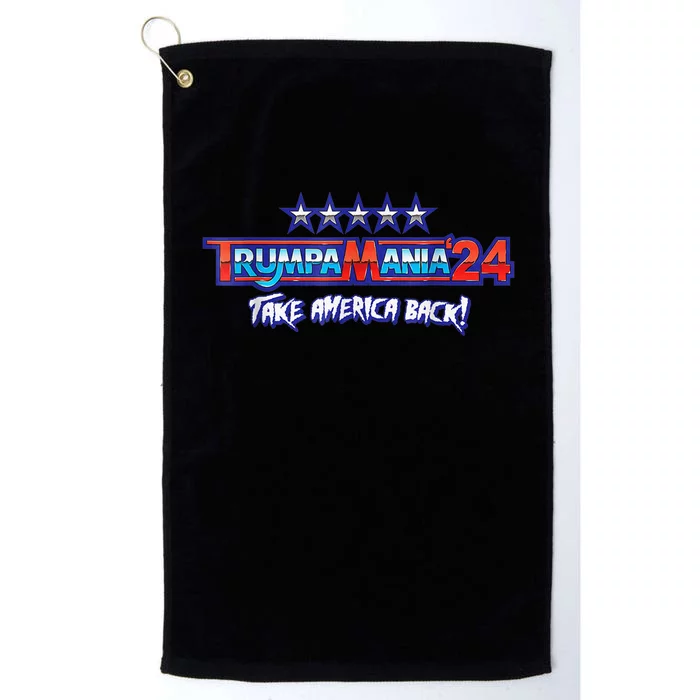 Trump Republican Convention Wrestling Meme Trumpamania Platinum Collection Golf Towel